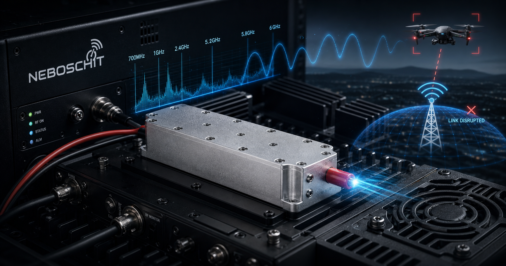 Why GaN Has Become the First Choice for Counter-Drone RF Jamming