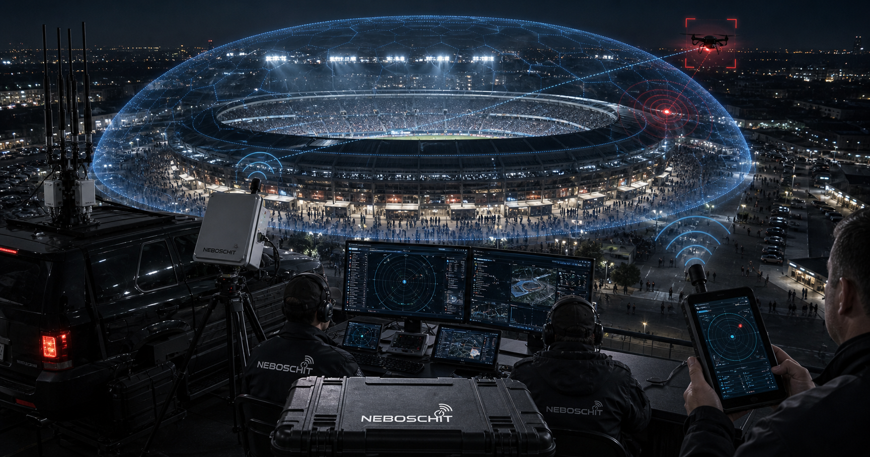 Cover: Drone Security at Mass Gatherings