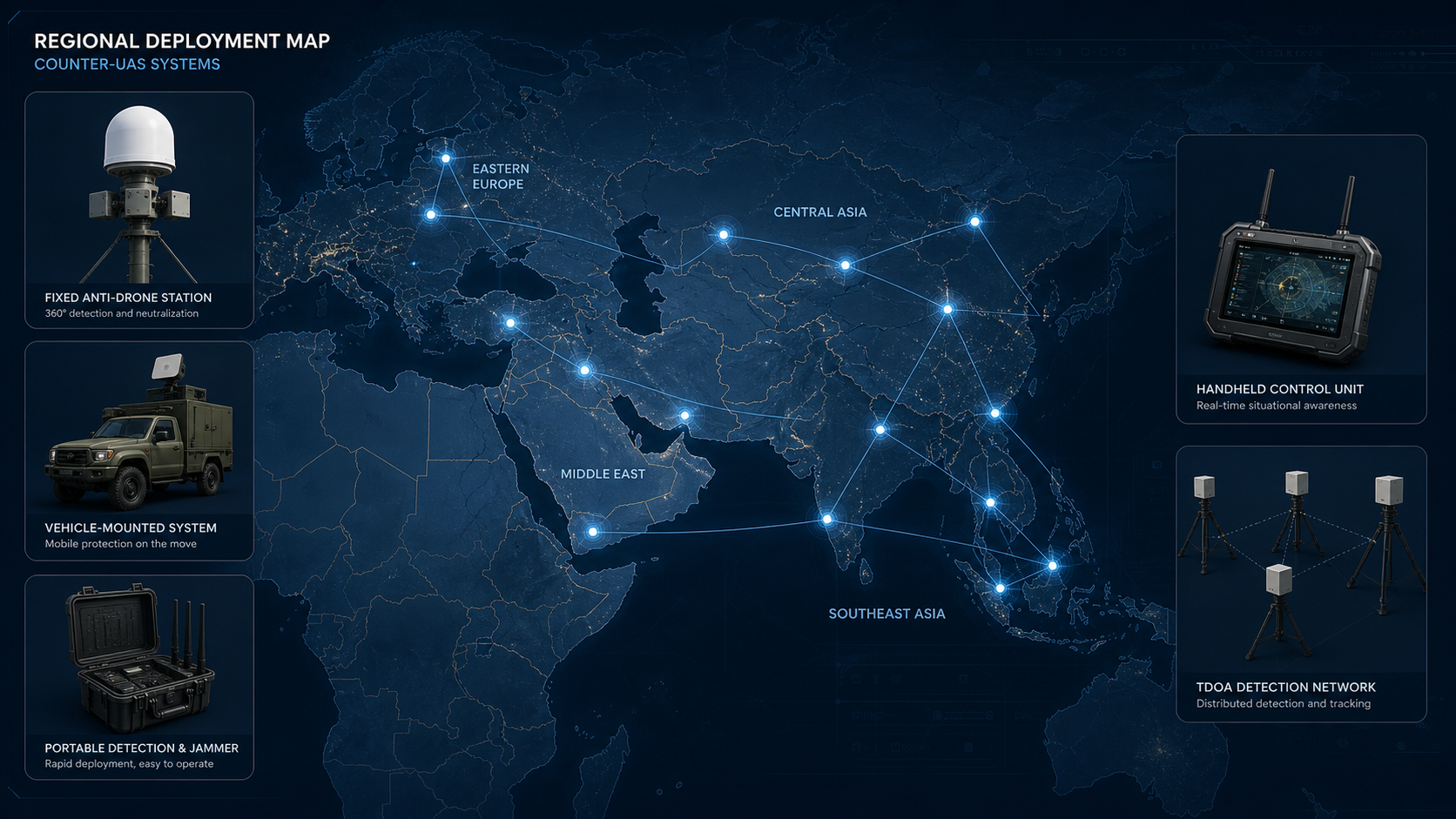 NeboShchit Regional Deployment Map