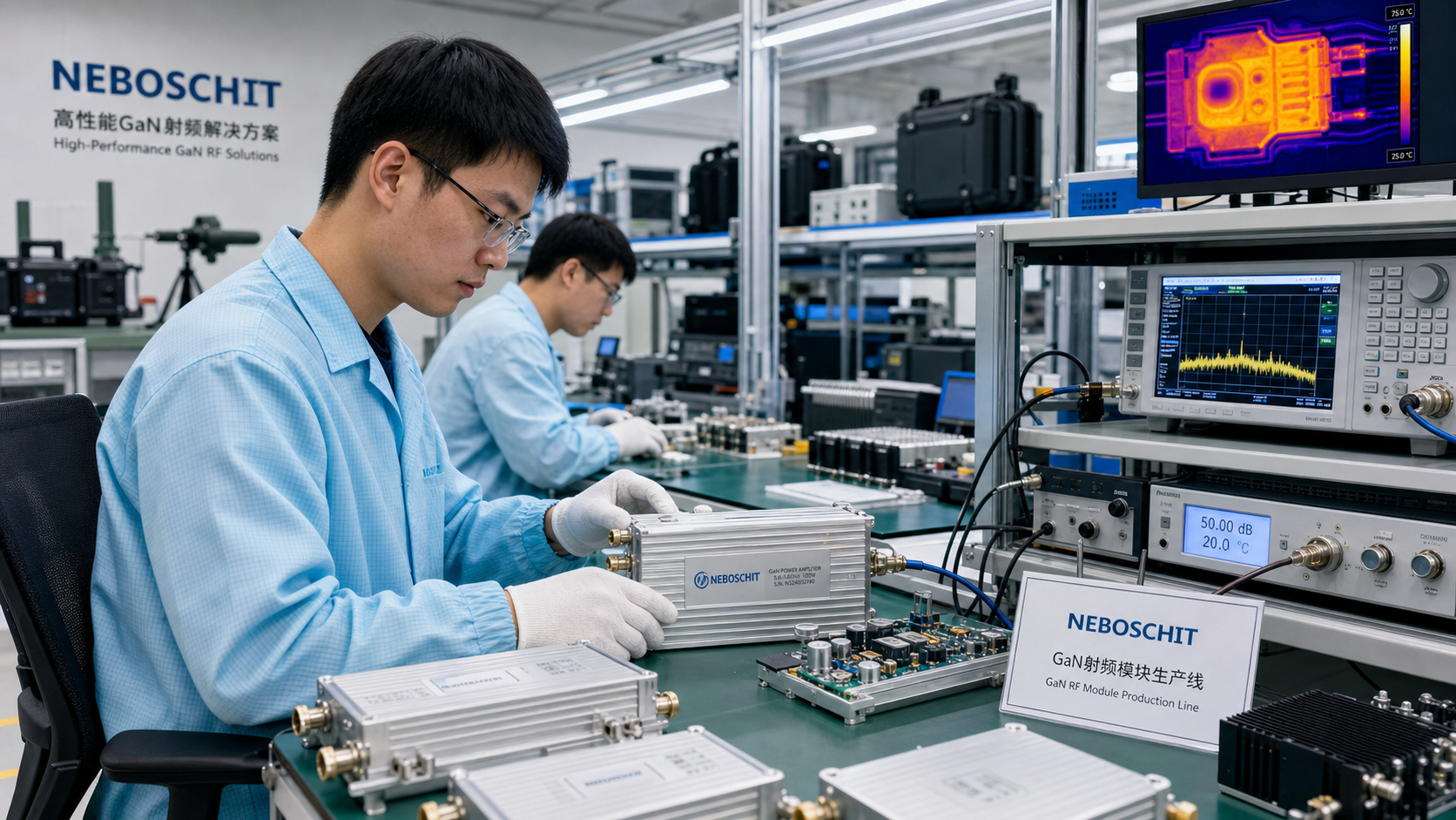 NeboShchit GaN Module Production